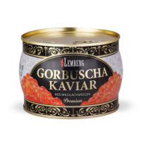 Лососевая икра горбуши Lemberg Premium 400 г (кошерная)