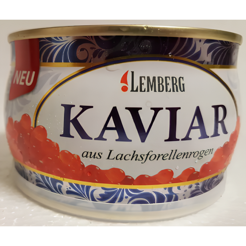 Лососевая икра форели Lemberg 400 г (кошерная)