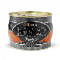 Лососевая икра горбуши Lemberg Platinum 500 г (кошерная)