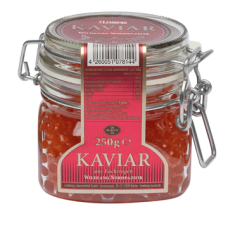 Лососевая икра кеты Lemberg 250 г (кошерная)