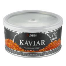 Лососевая икра горбуши Lemberg Platinum 300 г (кошерная)